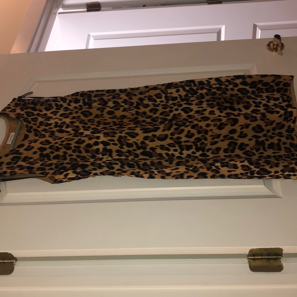 Cheetah print dress. NEW WITH TAGS